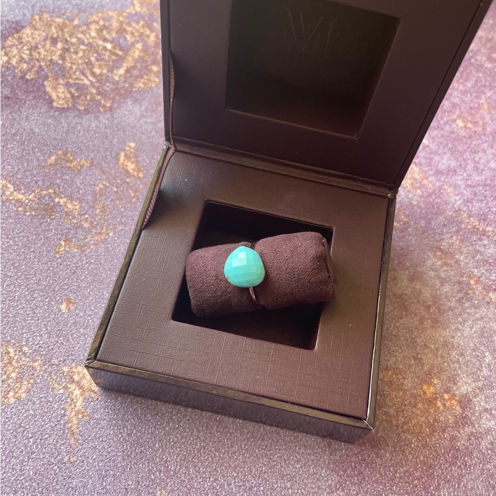 Rose Gold Vermeil Nura Pebble Stacking Ring